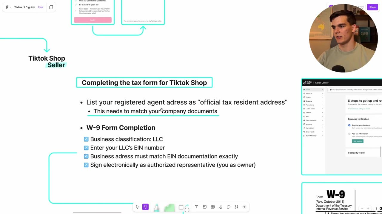 Setting Up TikTok Shop Seller Tax Compliance
